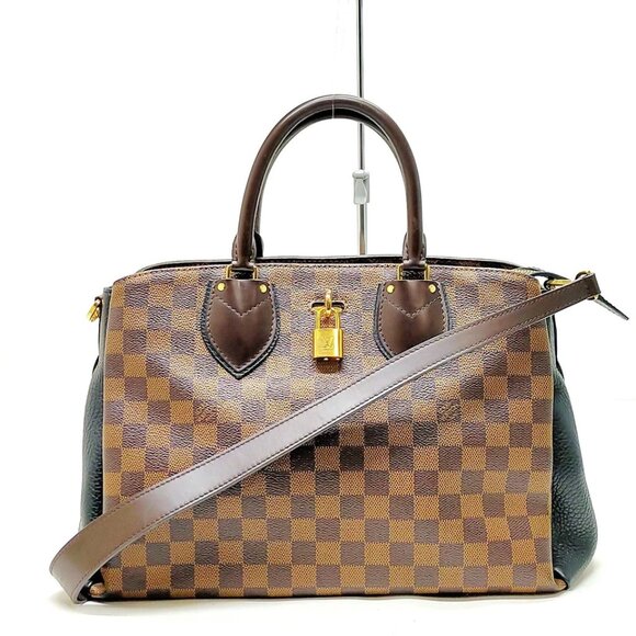 Louis Vuitton LV Tote Bag Normandie Brown Damier 1399-050525